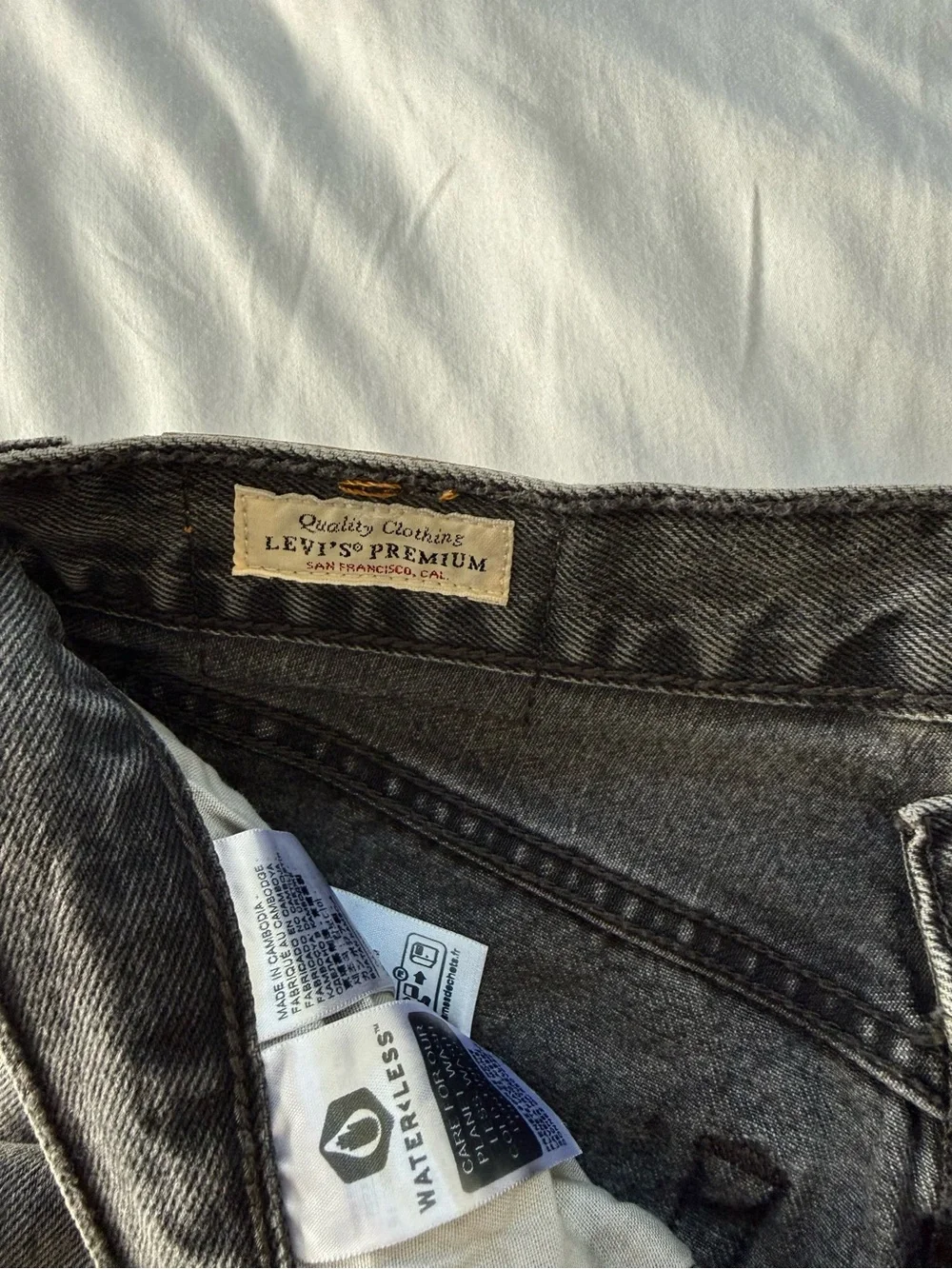 Levi's Women's Straight Leg Jeans - Washed Charcoal